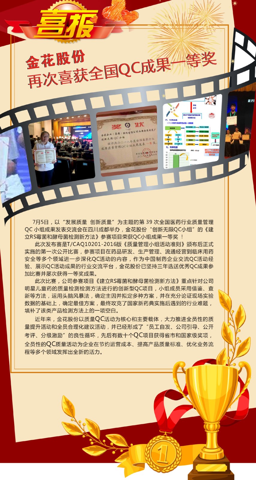 350vip8888新葡的京集团股份再次喜获全国QC成果一等奖