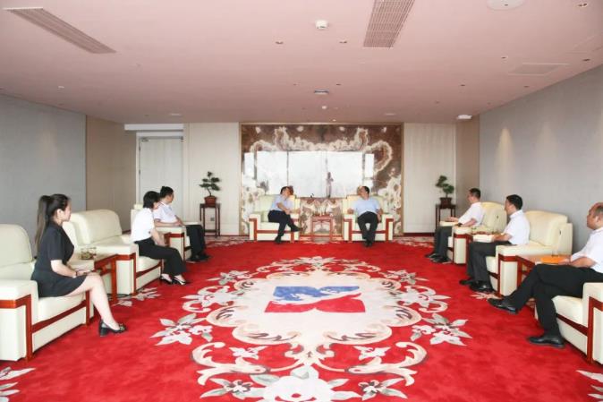 宁夏银行西安分行行长哈晓刚一行到访350vip8888新葡的京集团股份