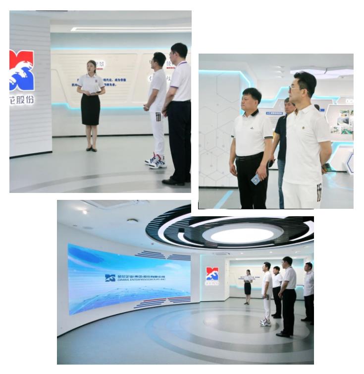 陕西服装工程学院及五零五药业董事长吕明一行到访350vip8888新葡的京集团股份 陕西服装工程学院及五零五药业董事长吕明一行到访350vip8888新葡的京集团股份