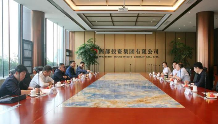 榆林市榆阳区政府领导莅临350vip8888新葡的京集团股份考察调研 榆林市榆阳区政府领导莅临350vip8888新葡的京集团股份考察调研