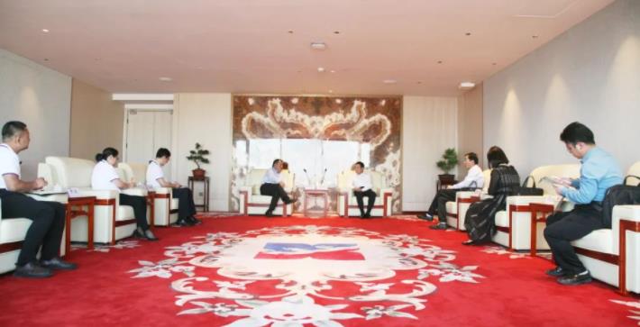 陕西中医药大学党委副书记蒲济生一行莅临350vip8888新葡的京集团股份考察交流 陕西中医药大学党委副书记蒲济生一行莅临350vip8888新葡的京集团股份考察交流