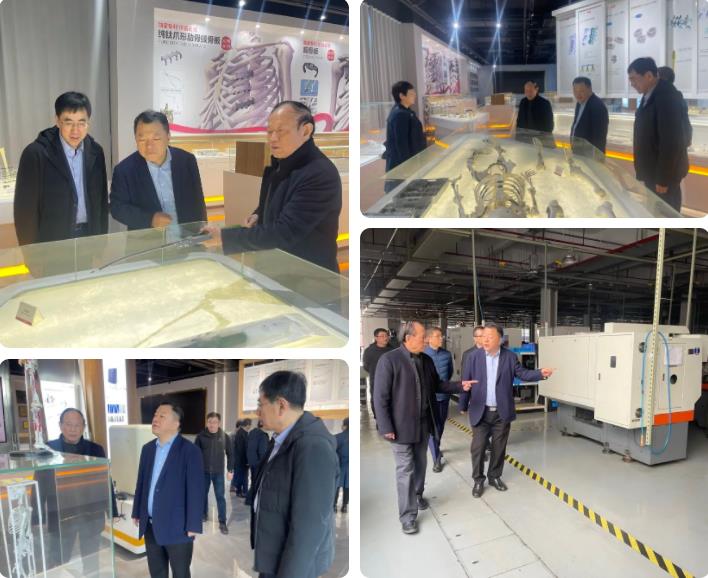 350vip8888新葡的京集团股份董事长邢雅江到访常州华森医疗器械股份有限公司