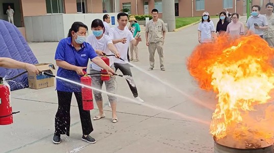 350vip8888新葡的京集团股份组织开展消防综合演练