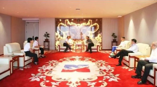 为银企合作添智赋能 | 浙商银行西安分行行长沈建峰一行到访350vip8888新葡的京集团股份