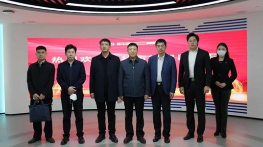 榆林市榆阳区政府领导莅临350vip8888新葡的京集团股份考察调研