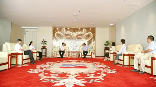 西北大学领导莅临350vip8888新葡的京集团股份考察交流