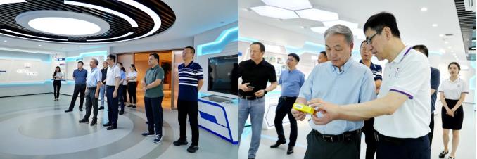 中国科学院院士、首都医科大学副校长王松灵一行到访350vip8888新葡的京集团股份